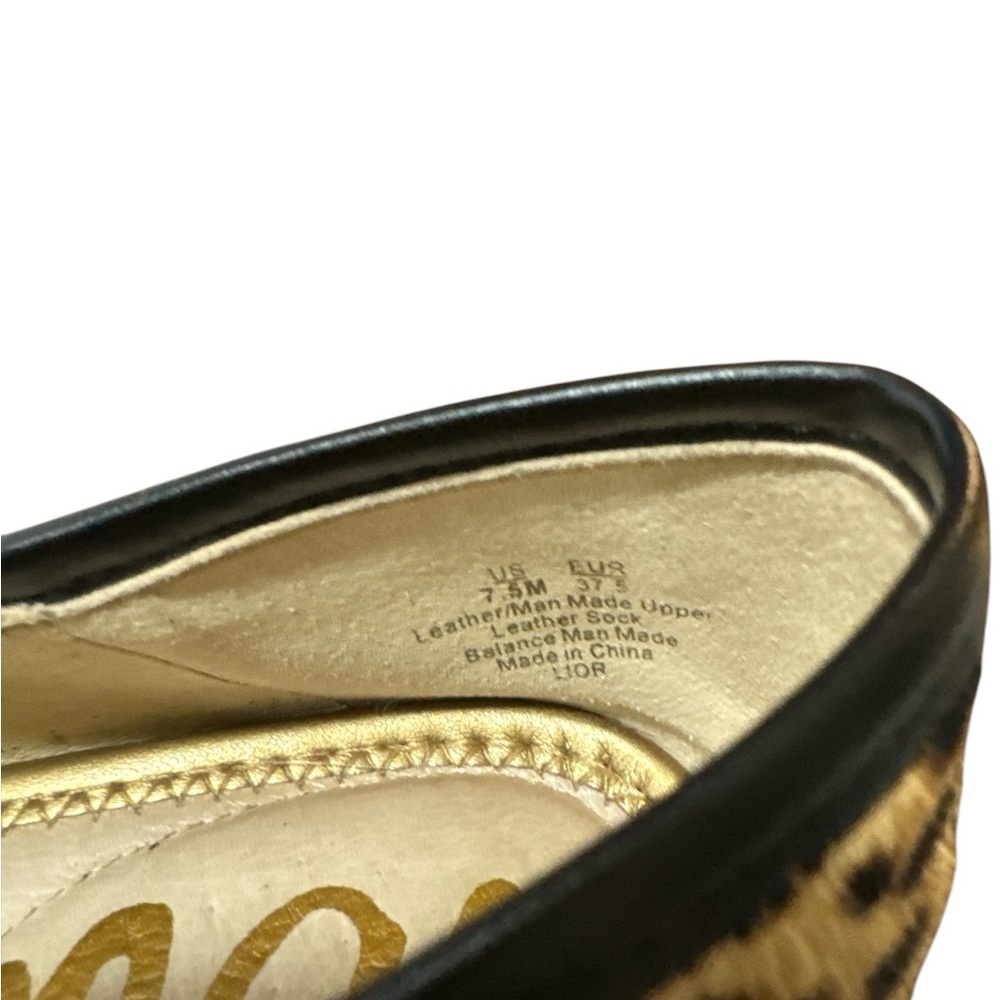 Sam Edelman Leopard Calf Hair Loafers – Size 7.5 – Pre-Loved Luxe - Picture 6 of 7